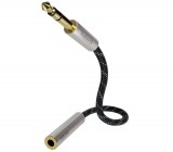  Mini Jack  Inakustik Exzellenz Extension Audio Cable 1,5m 6.3mm jack<>6.3mm jack(F) (006046015)