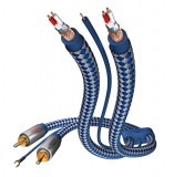 Фонокабель  Inakustik Premium Phono Cable RCA-RCA 0.75m (00405107)