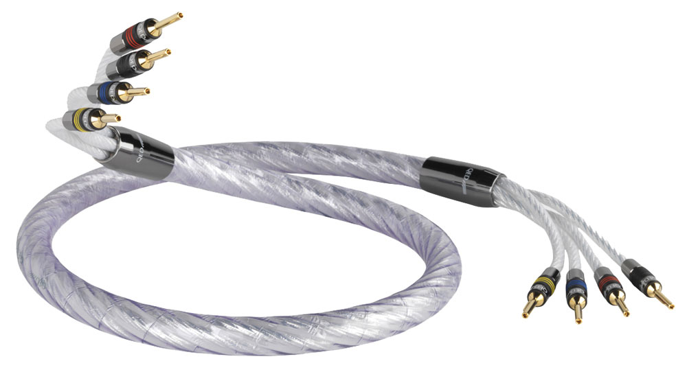 Кабель bi. Акустические провода QED Signature Silver Spiral. Акустический кабель QED xt25 bi-wire. QED Genesis Silver Spiral bi-wire. QED xt25 bi-wire Speaker Cable 30m (qe1330).